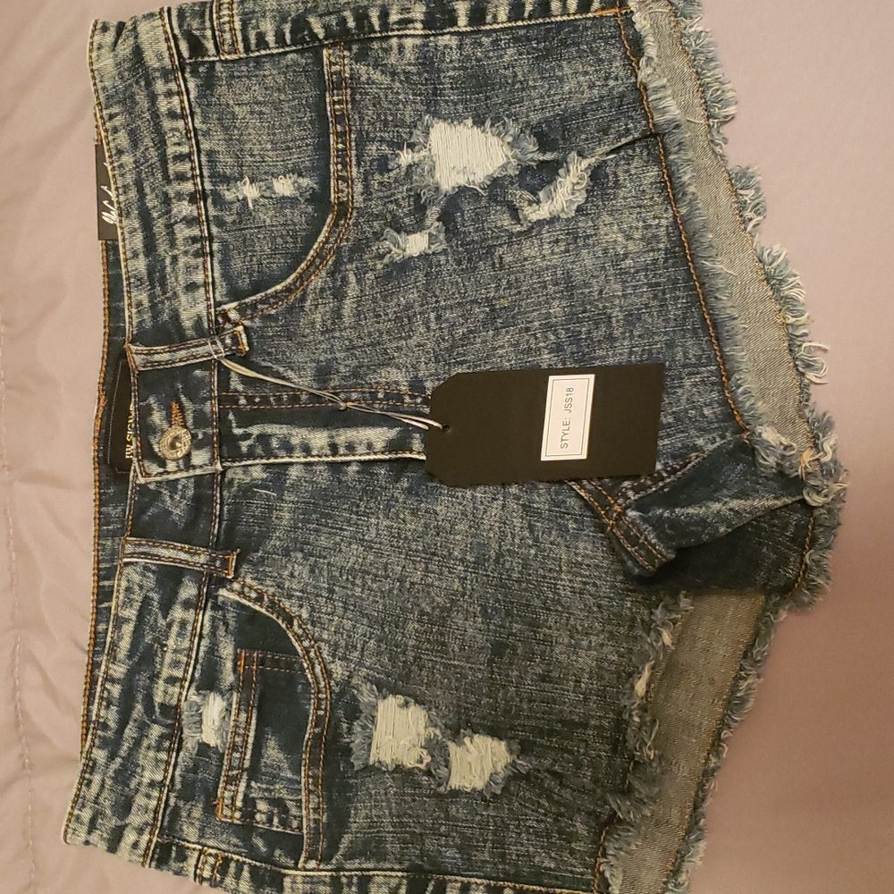 Jean shorts